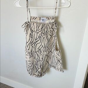 Zebra Print Romper from princess polly